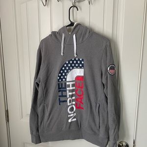 Authentic North Face Hoodie with Patch